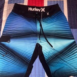 Hurley Gradient Blue Board Shorts